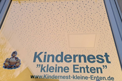 Fenster-Beschriftung