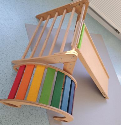 Rutsche/klettern